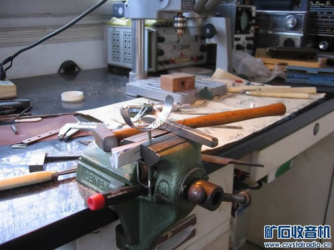 调整大小 IMG_0543.JPG 我diy制作做的矿石收音机