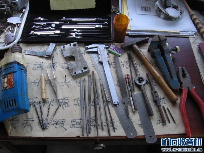 调整大小 IMG_0501.JPG 我diy制作做的矿石收音机