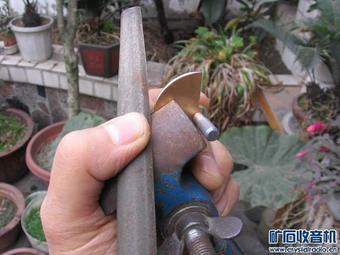 调整大小 IMG_0513.JPG 我diy制作做的矿石收音机