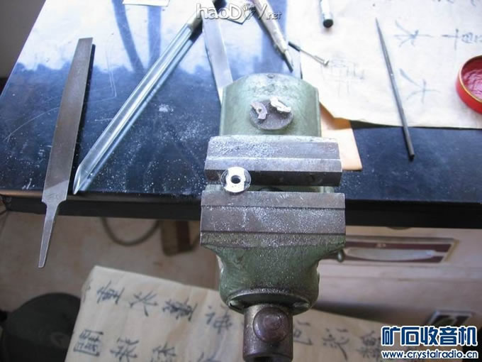 调整大小 IMG_0485.JPG 我diy制作做的矿石收音机