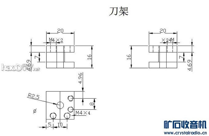 我也发个小车床制作