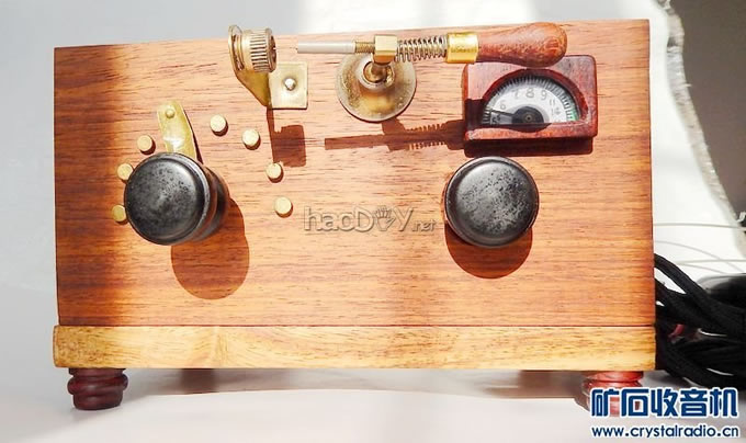 DSCN1558.JPG 全手工制作的仿古矿石收音机