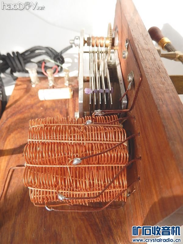 DSCN1564.JPG 全手工制作的仿古矿石收音机