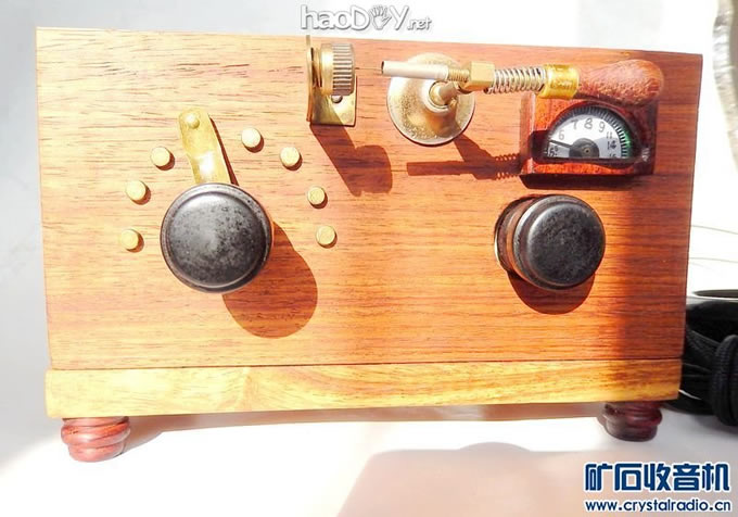 DSCN1557.JPG 全手工制作的仿古矿石收音机