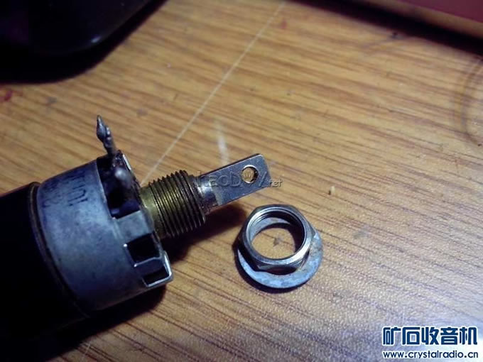 电位器旋钮侧面打孔攻丝 电位器旋钮侧面打孔攻丝