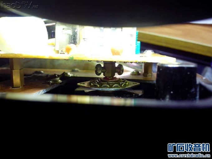 关键工序完成后的情况 MF500型万用表改造的收音机!!