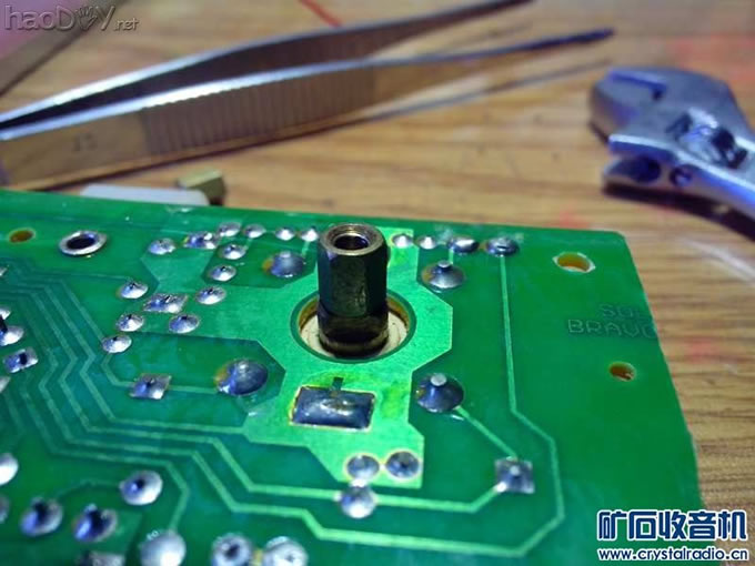 完成可变电容的扩孔工作 完成可变电容的扩孔工作