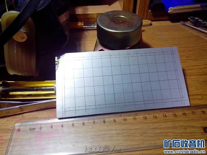 做好网格和打好定位孔 做好网格和打好定位孔