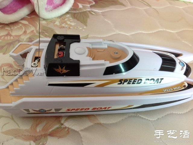 教你如何自制一艘遥控快艇