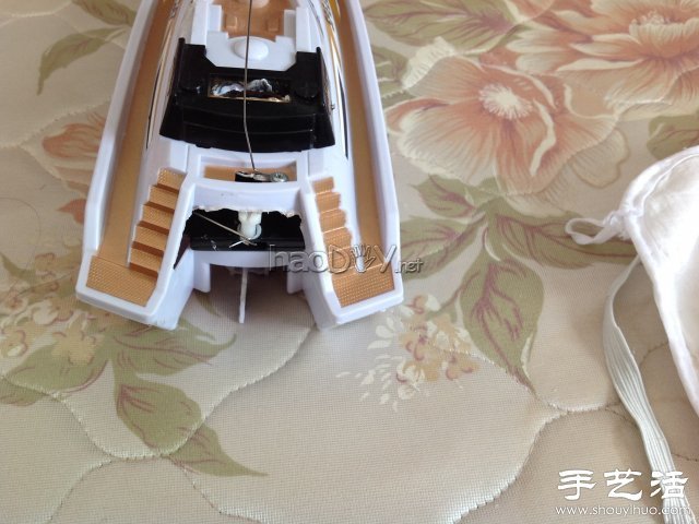 教你如何自制一艘遥控快艇