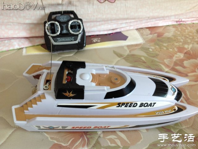 教你如何自制一艘遥控快艇