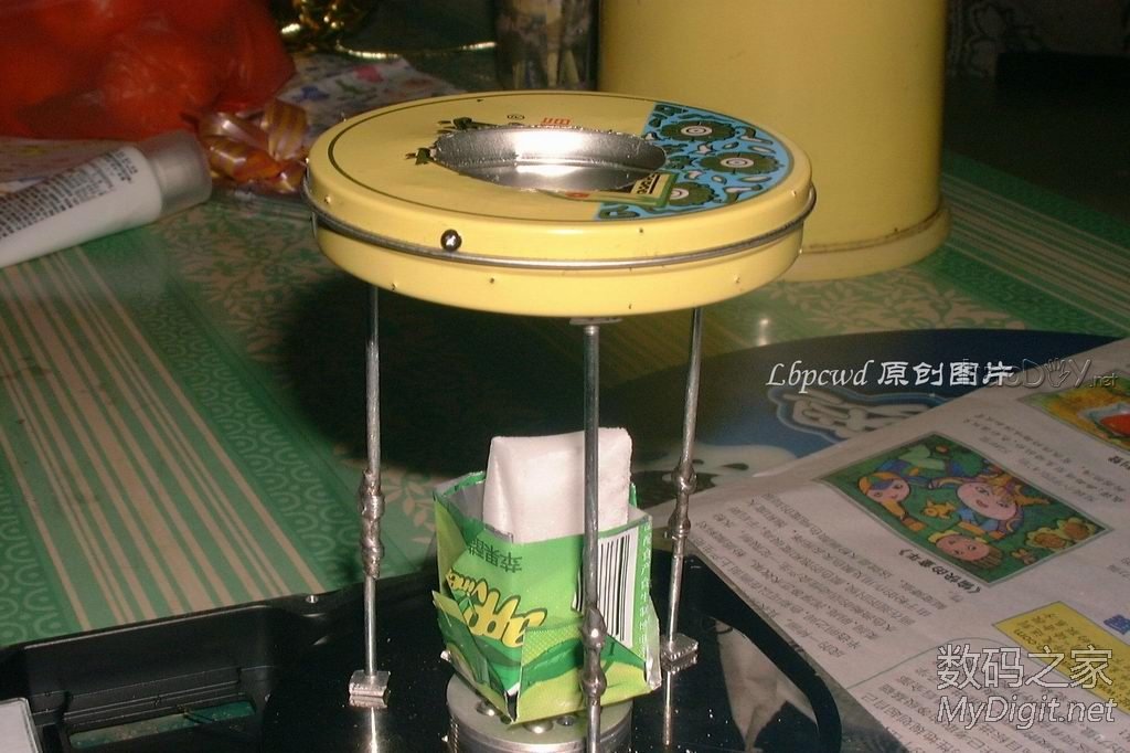 报废硬盘只能改成棉花糖机