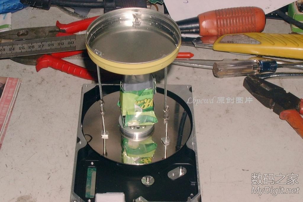 报废硬盘只能改成棉花糖机