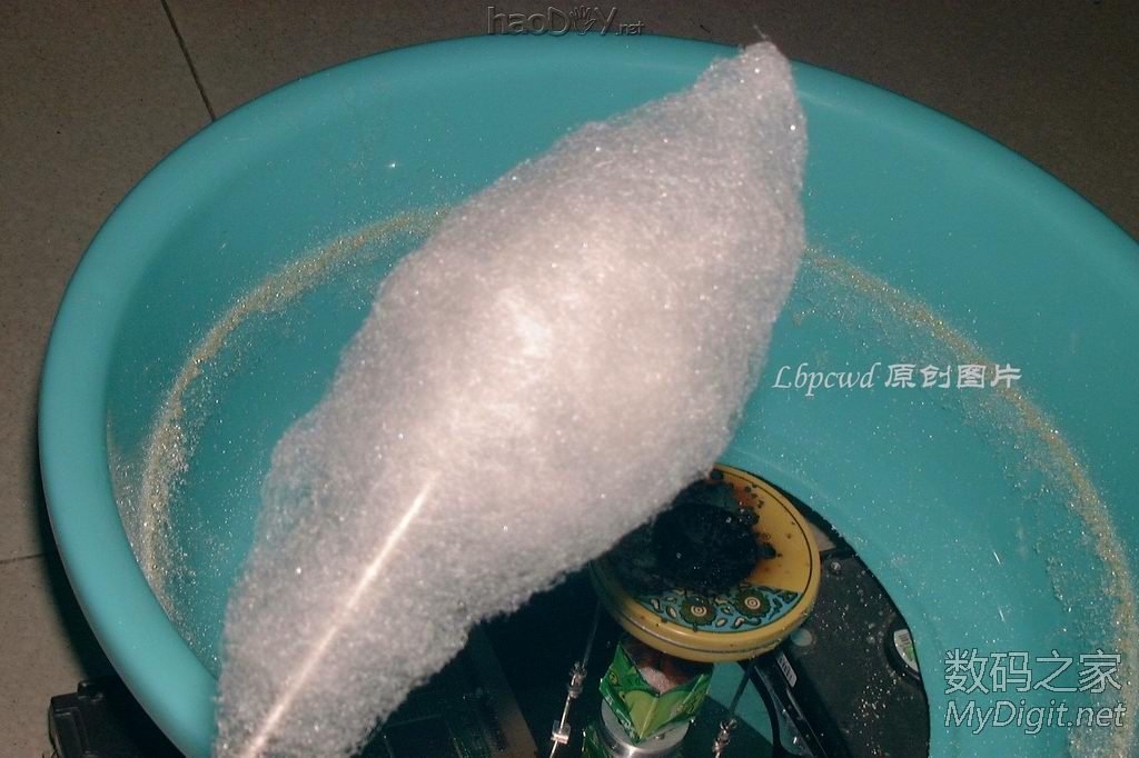 报废硬盘只能改成棉花糖机