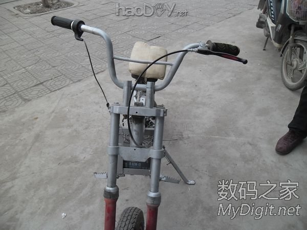 超拉风的自制电动车