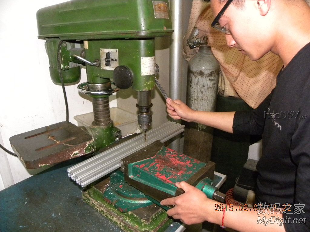 500x400全铝型材 雕刻机 制作