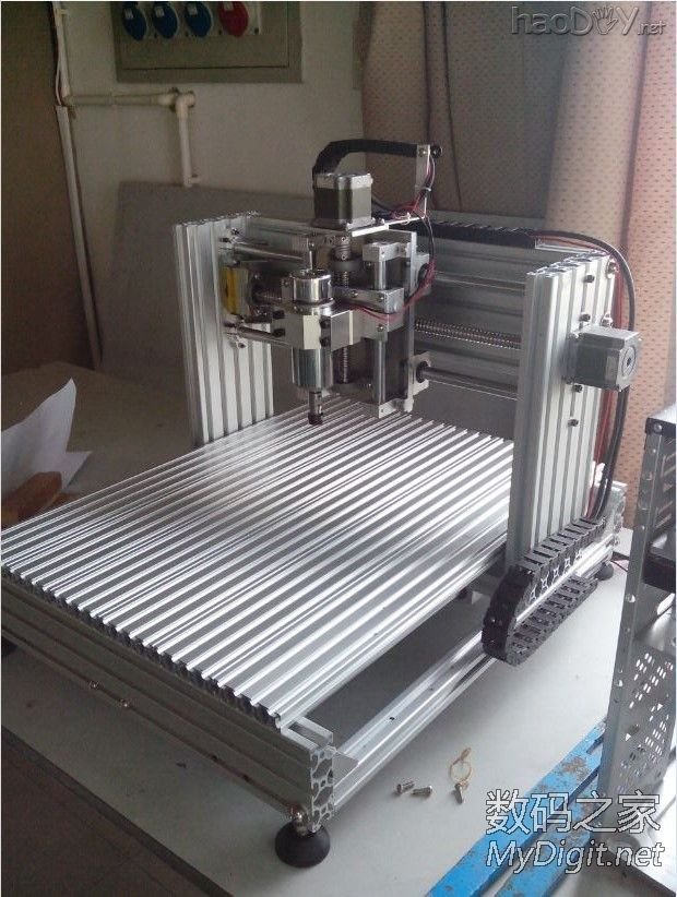 500x400全铝型材 雕刻机 制作