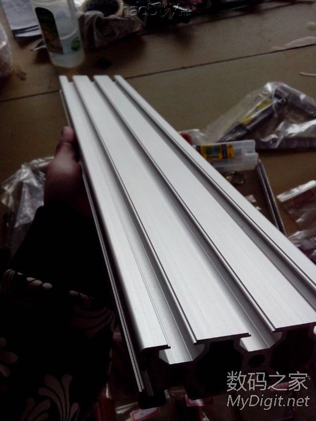 500x400全铝型材 雕刻机 制作