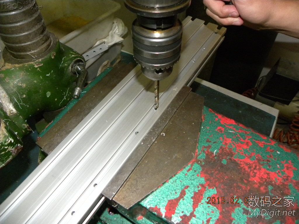 500x400全铝型材 雕刻机 制作