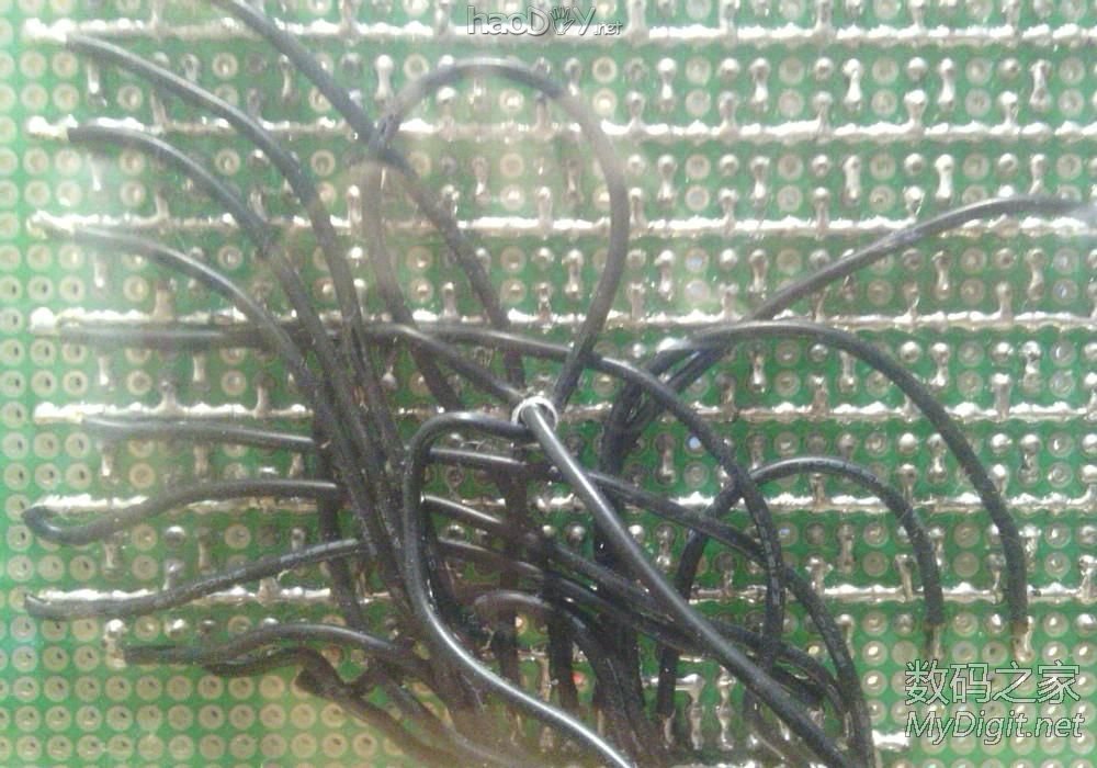 TDA7297+STC单片机音乐频谱显示功放