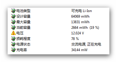 联想Y450笔记本电脑成功换电芯锂电池