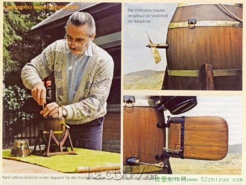 国外牛人做的老式潜艇模型“海龟号”. 国外牛人做的老式潜艇模型“海龟号”