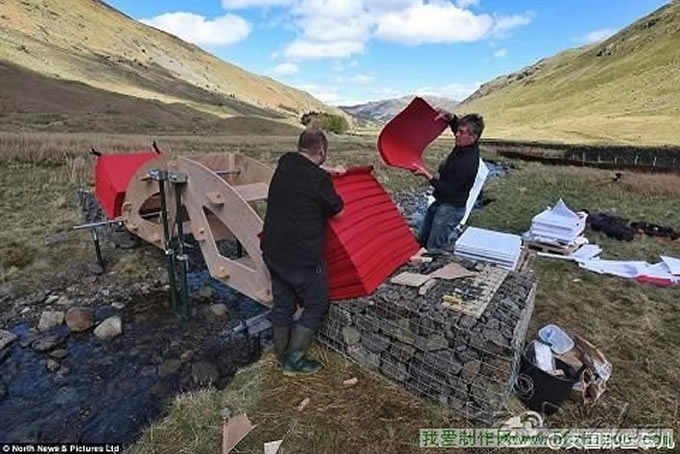 22000张纸建成的桥 22000张纸建成的桥模型