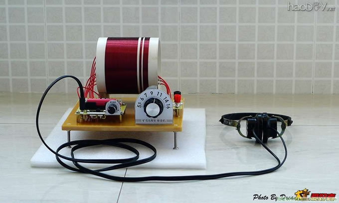 自制矿石、再生两用收音机 自制矿石、再生两用收音机