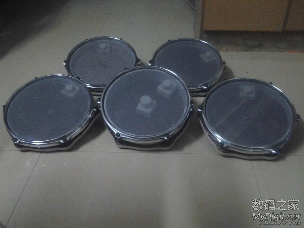 给女儿DIY的电鼓/架子鼓+MIDI触发转换器 视频