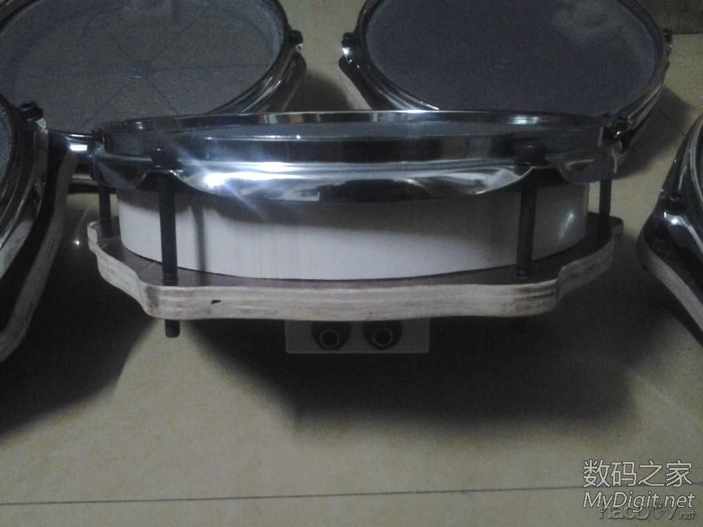 给女儿DIY的电鼓/架子鼓+MIDI触发转换器 视频