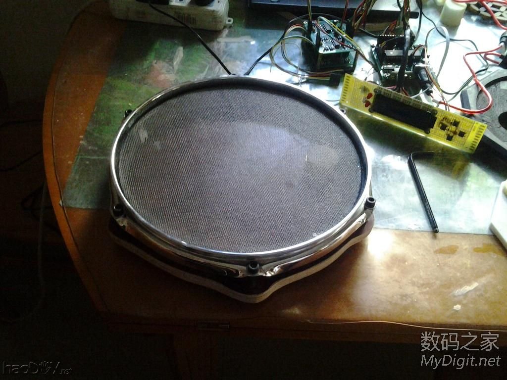 给女儿DIY的电鼓/架子鼓+MIDI触发转换器 视频