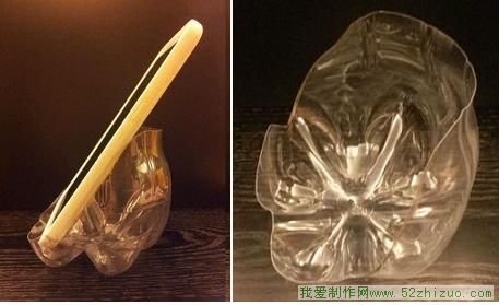 饮料瓶做简单的手机支架 废物利用:饮料瓶做简单的手机支架