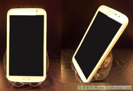 饮料瓶做简单的手机支架 废物利用:饮料瓶做简单的手机支架