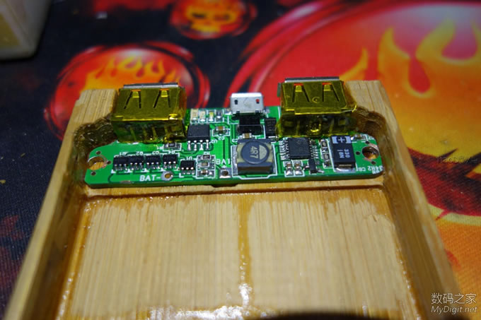 DIY竹壳移动电源