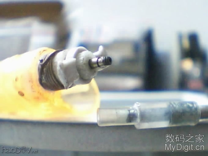 气焊枪喷火枪换芯片!