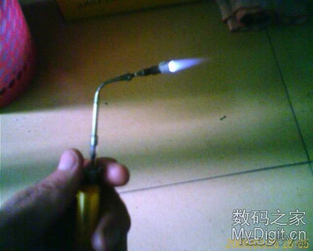 气焊枪喷火枪换芯片!