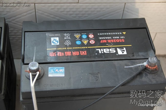 家庭太阳能供电系统初步完成