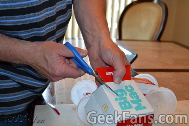 教你做肯德基小车科技小制作