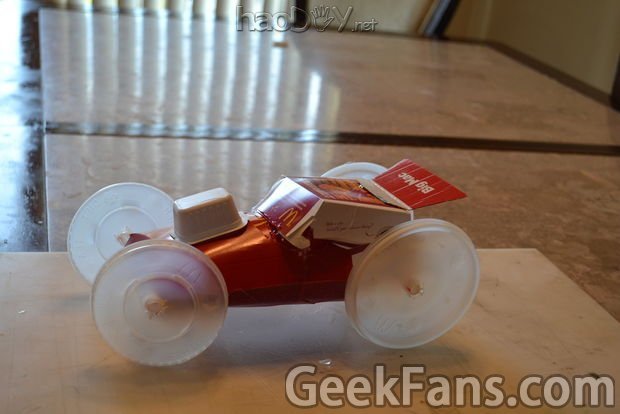 教你做肯德基小车科技小制作