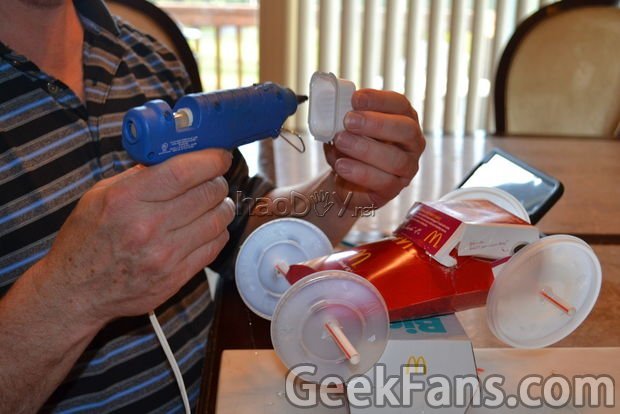 教你做肯德基小车科技小制作