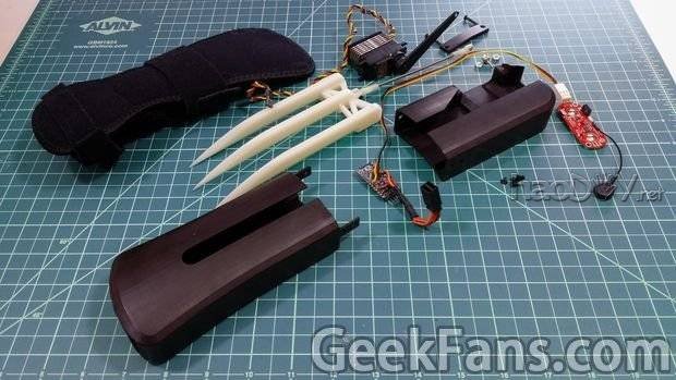 自制金刚狼爪模型!变身超级英雄 附视频