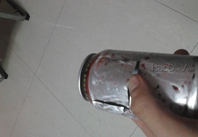 教你用一个易拉罐自制爆米花机