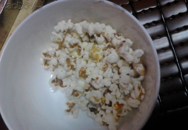 教你用一个易拉罐自制爆米花机