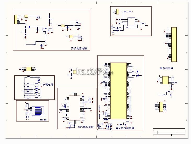 我的小制作单片机MP3解码播放器