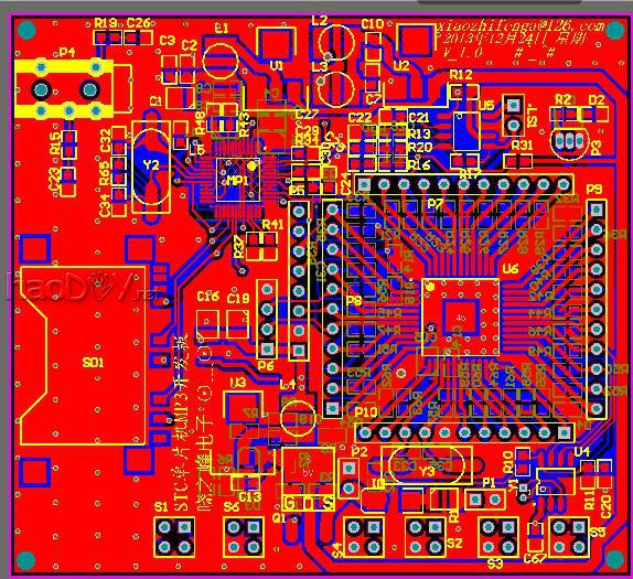 我的小制作单片机MP3解码播放器