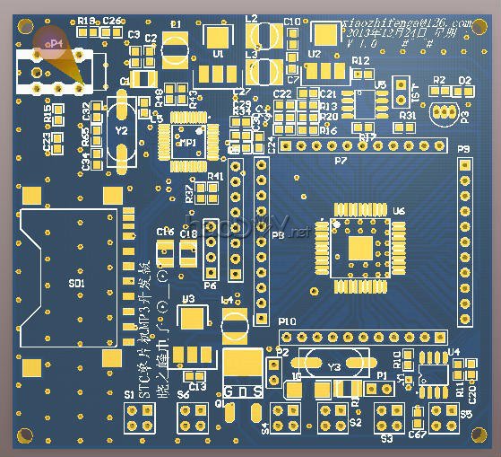 我的小制作单片机MP3解码播放器
