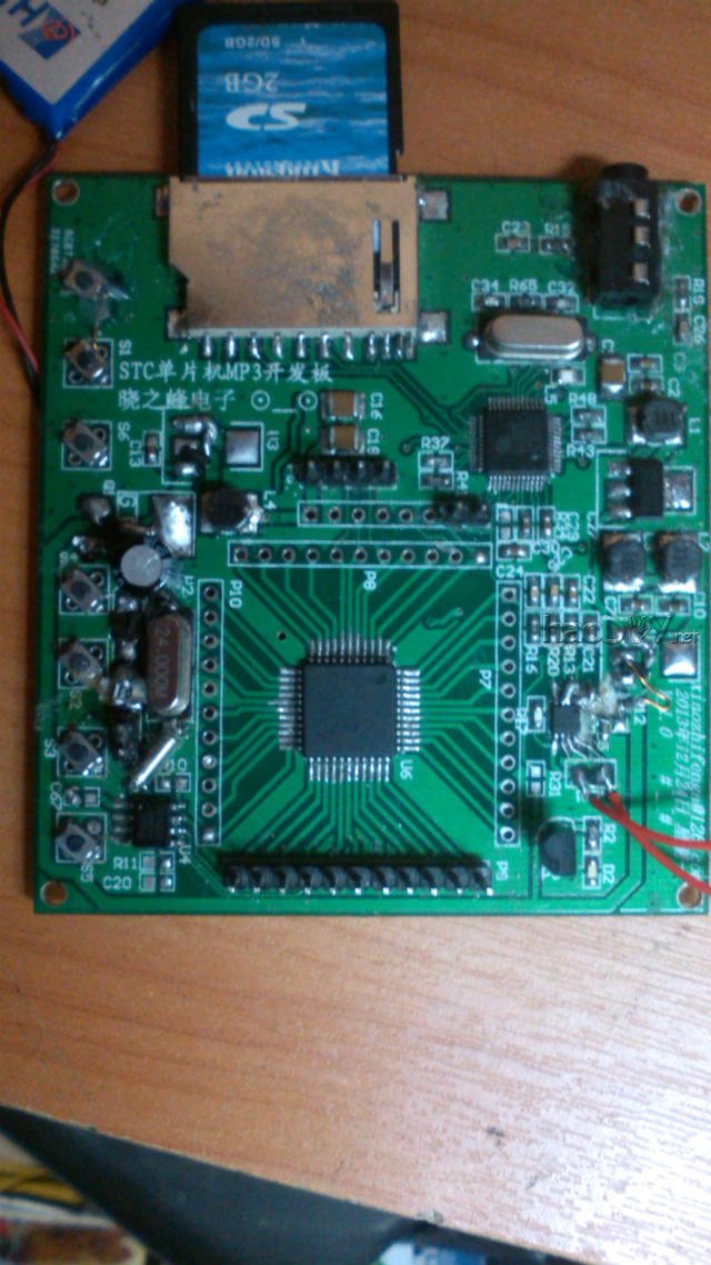 我的小制作单片机MP3解码播放器