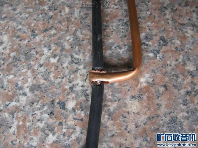 自制FM半波振子天线