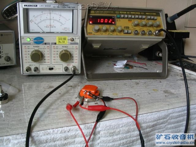 改SC2-300耳机,阻抗达到了164.3K