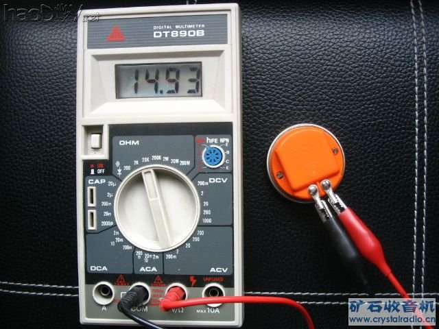 改SC2-300耳机,阻抗达到了164.3K